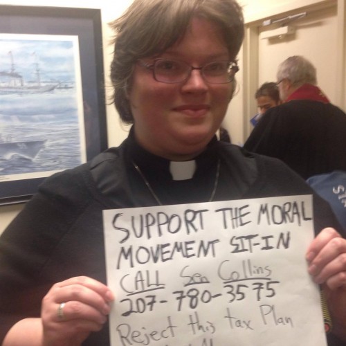 Pray-in and Arrest at Maine Senator’s Office